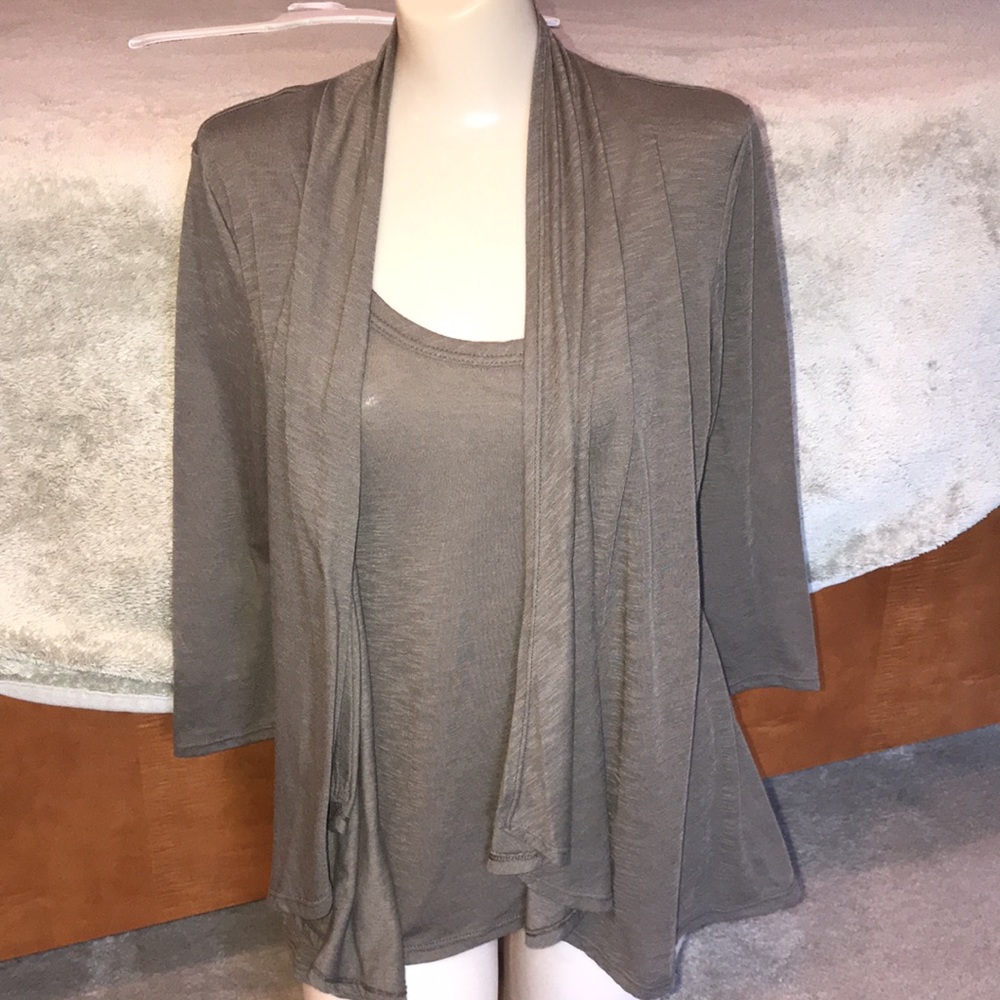 EUC MCM jacket sweater shirt all in one.